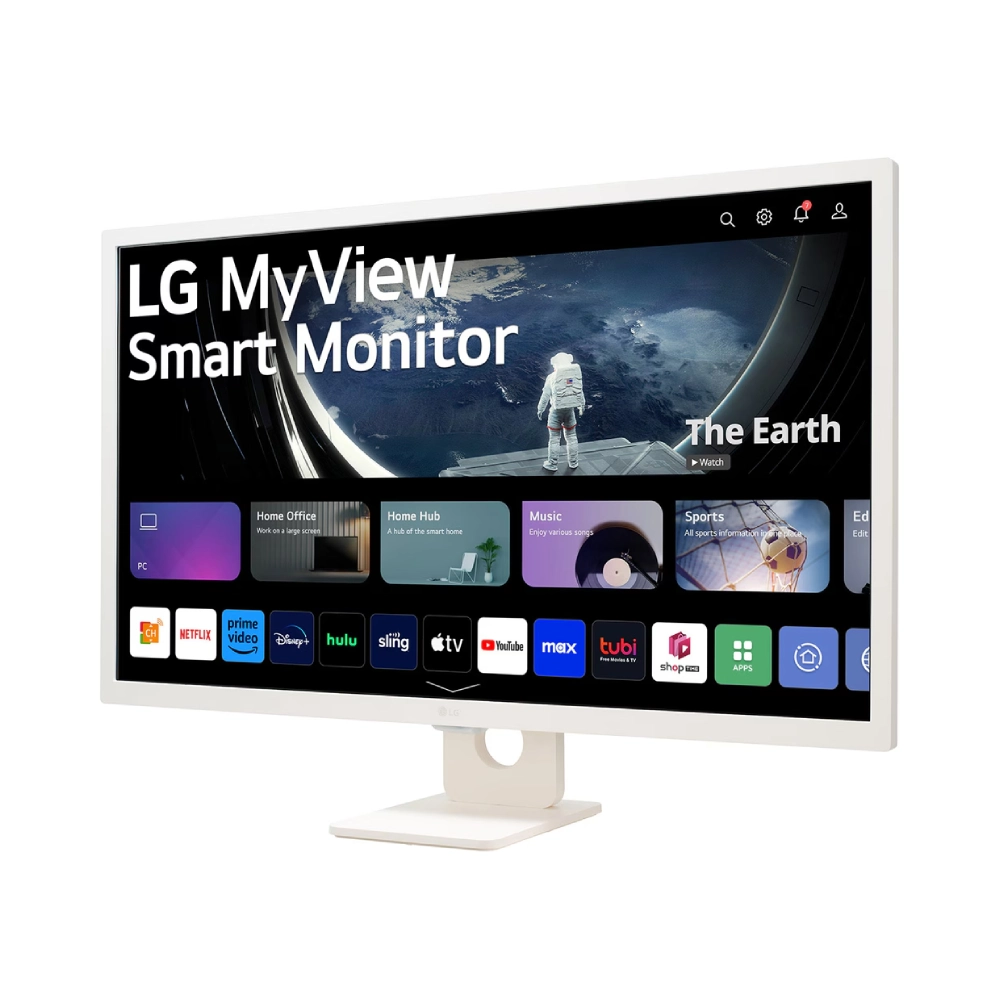 LG LED Monitor 32" Smart FHD IPS with Speaker (32SR50F) view 2